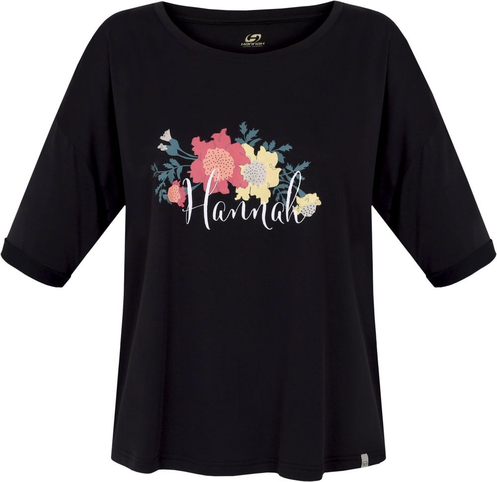 Women's T-shirt with Hannah CLEA anthracite print