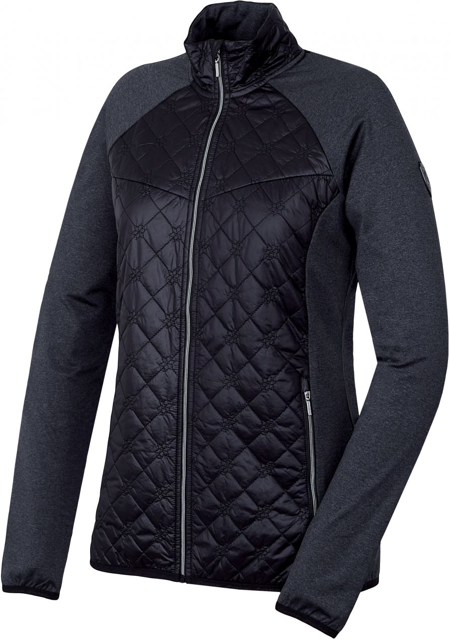 Women's sweatshirt Hannah ELSA dark gray mel/anthracite