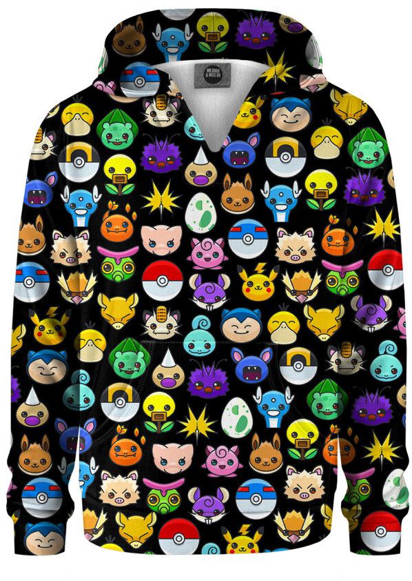 Dievčenská mikina Mr. GUGU & Miss GO POKEMOJI