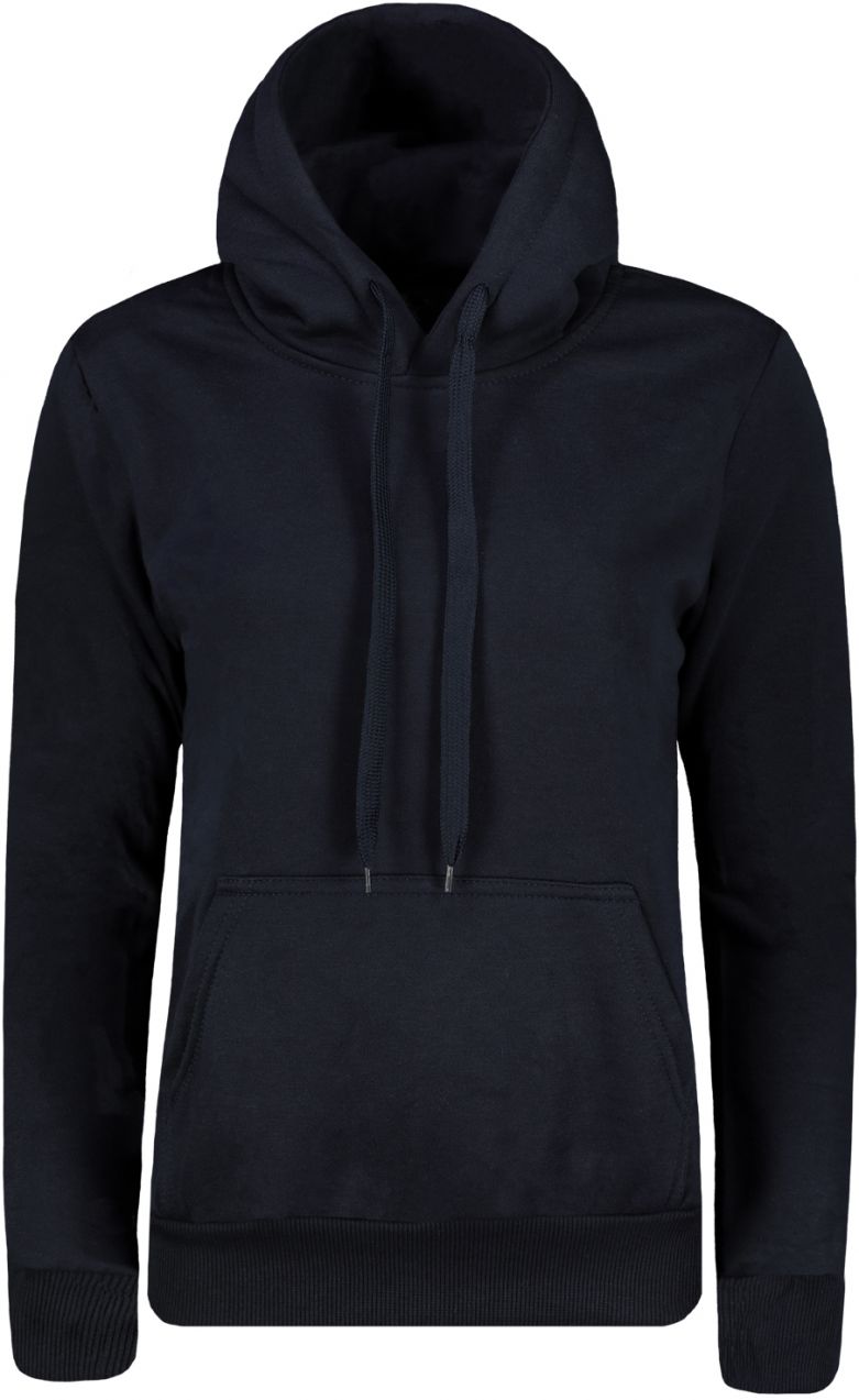 Women's hoodie BASIC dark blue BY0561
