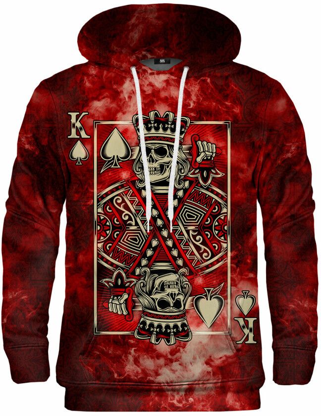 Mikina Mr. GUGU & Miss GO RED KING OF SKULL