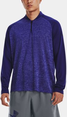 Tričko Under Armour UA Tech 2.0 Novelty 1/4 Zip-BLU