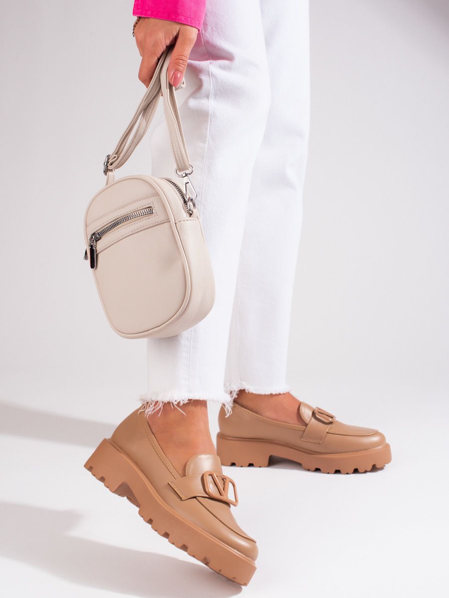 Dámske mokasíny VINCEZA Beige
