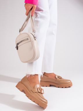 Dámske mokasíny VINCEZA Beige