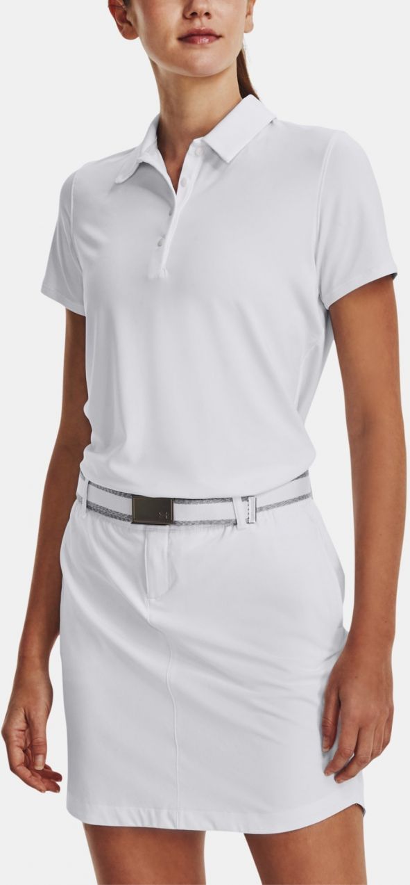 Tričko Under Armour UA Playoff SS Polo -WHT