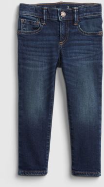 Tmavomodré chlapčenské slim fit rifle GAP
