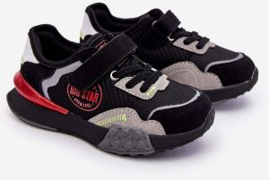 Kids Sneakers Memory Foam System Big Star LL374224 Black