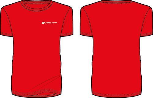 Women's T-shirt ALPINE PRO KOLEWA olympic red