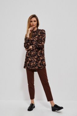 shirt with autumn print