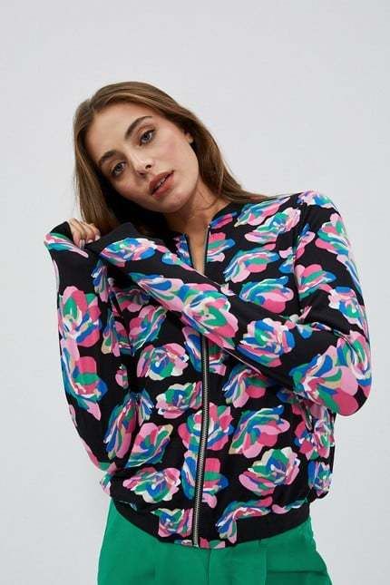 WOMEN JACKETS L-KU-4000 BLACK