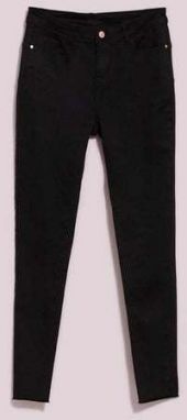 WOMEN'S JEANS L-JE-4018 BLACK