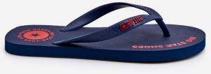 Men's Flip-Flops Big Star LL174424 Navy Blue