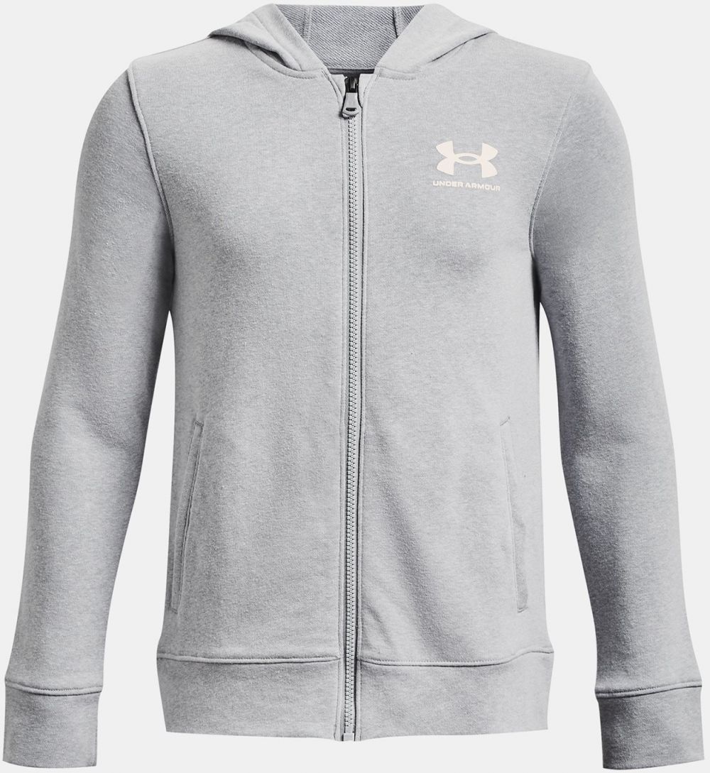 Mikina Under Armour UA Rival Terry FZ Hoodie-GRY