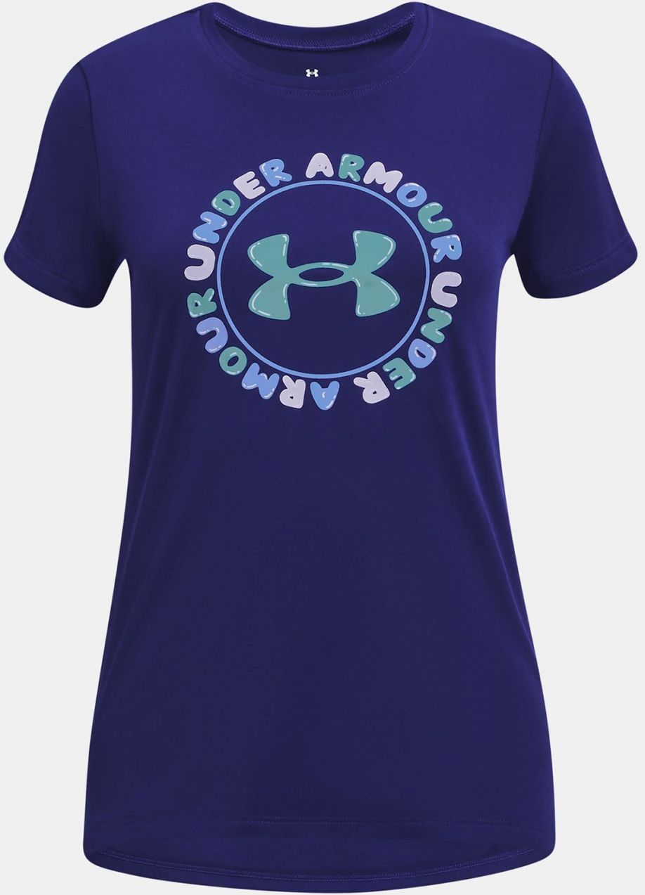 Tričko Under Armour UA Tech Wordmark SSC-BLU