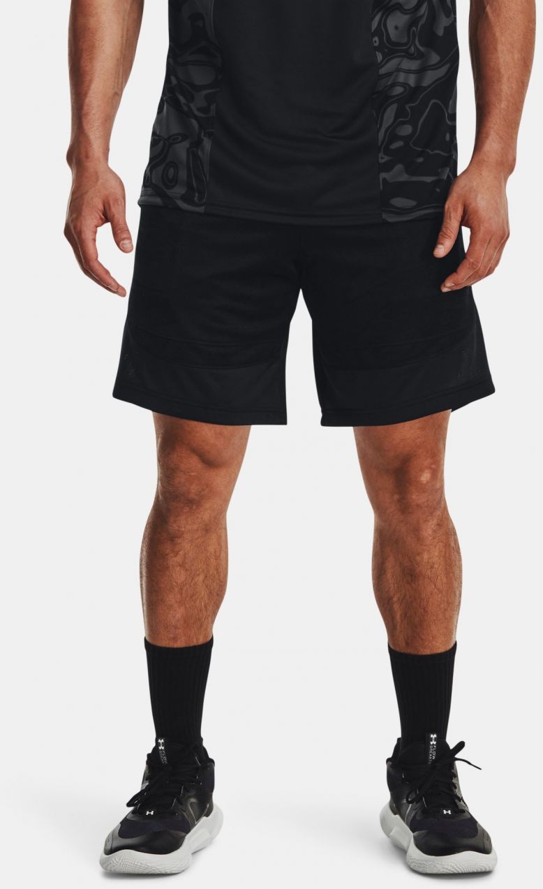Šortky Under Armour UA Heatwave Hoops Short-BLK