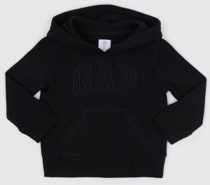 Čierna chlapčenská mikina s logom GAP