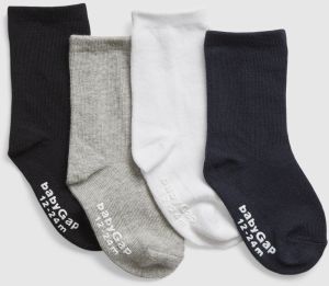 GAP Crew Socks, 4 Pairs - Boys