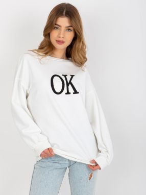 Women's Over Size Hoodless Hoodie - White