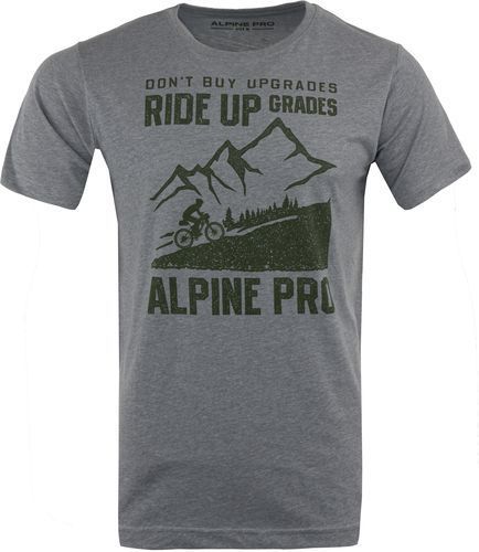 Men's T-shirt ALPINE PRO ZEBARO monument