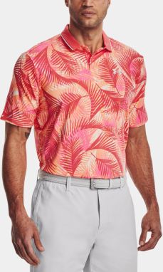 Under Armour T-Shirt UA Iso-Chill Grphc Palm Polo-PNK - Men