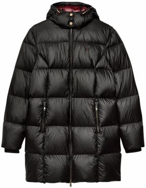 Jack Wills Kershaw polstrovaný dlhý kabát