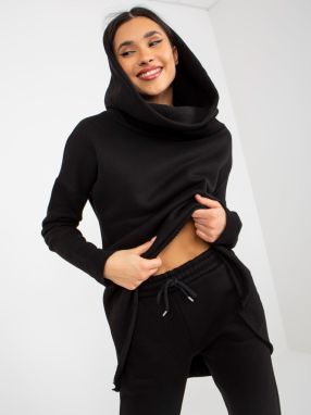 Black Women's Basic Tracksuit with Trousers