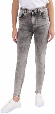 Šedé dámske skrátené skinny fit rifle Diesel Slandy