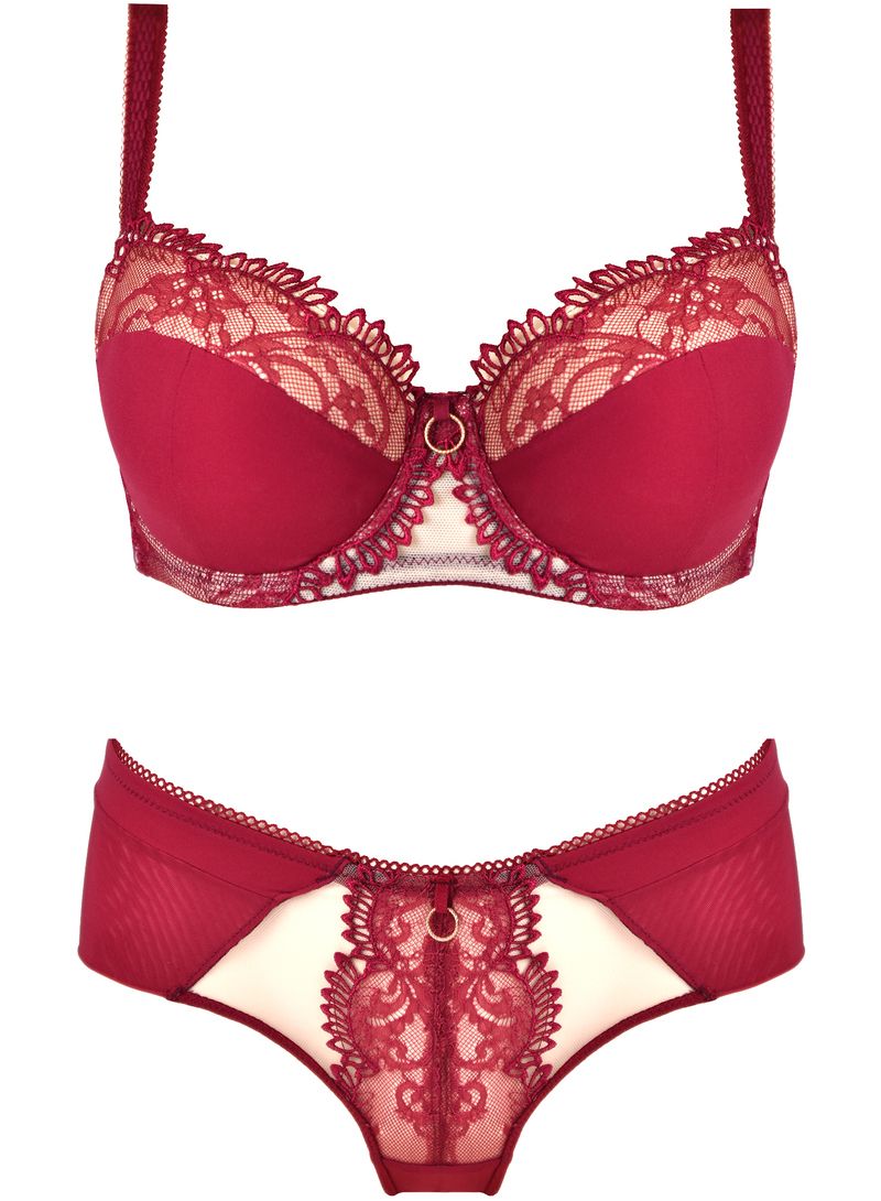 Podprsenka Mediolano Woman's Bra Cherry 19066 Push