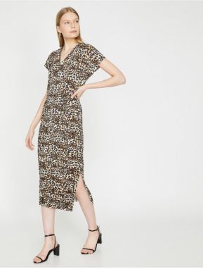 Dámske šaty Koton Leopard