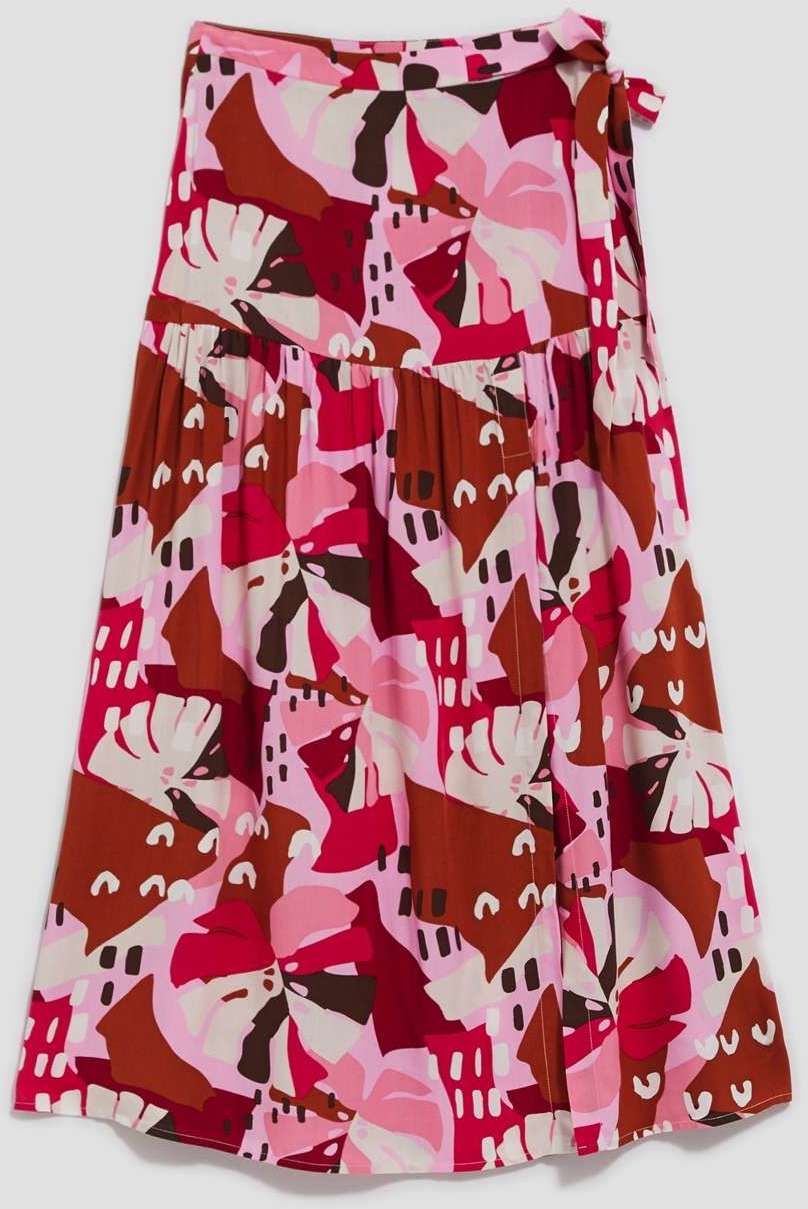 LADY'S SKIRT L-SC-4013 STRAWBERRY