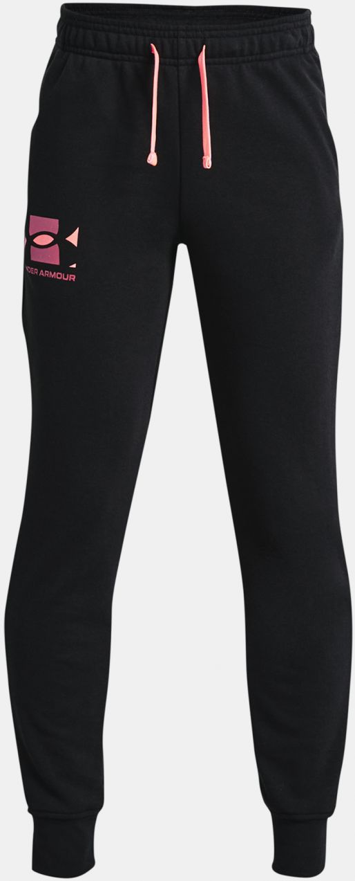 Tepláky Under Armour RIVAL TERRY PANTS-BLK - Chlapci