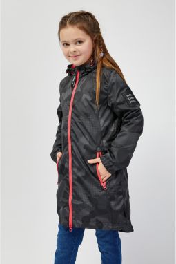 SAM 73 Tmavošedá dievčenská army parka SAM73 Tepa