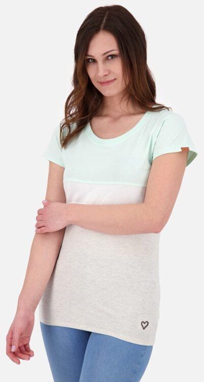 T-shirt Alife and Kickin RAMILIAAK A Mint Melange