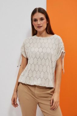 WOMEN'S T-SHIRT L-TS-4033 L.Beige