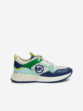 Modro-biele dámske tenisky Michael Kors Theo Trainer
