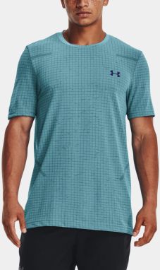 Svetlomodré športové tričko Under Armour UA Seamless Grid