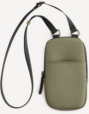 Kaki pánska malá crossbody taška Celio Dicrobody