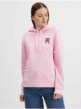 Mikiny pre ženy Tommy Hilfiger - svetloružová