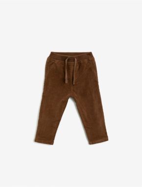 Koton Baby Boy Camel Hair Sweatpants