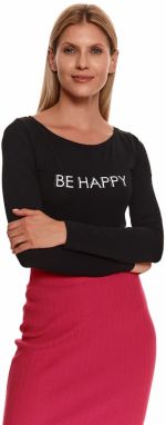 Dámske tričko s dlhym rukávom Top Secret Be Happy