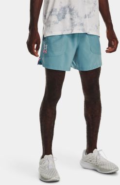 Nohavice a kraťasy pre mužov Under Armour - modrá