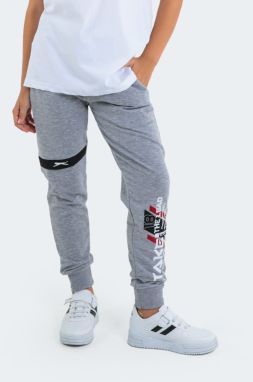 Slazenger Devan Kids Unisex Sweatpants Gray