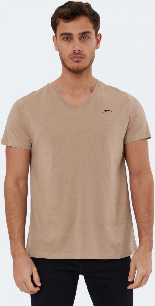 Slazenger Rivaldo Pánske tričko béžová