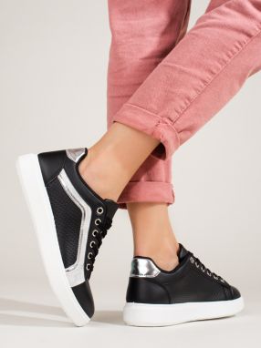 Classic Comfortable Women's Sports Shoes Black Shelvt