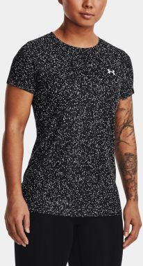 Čierne dámske vzorované športové tričko Under Armour Tech Nova
