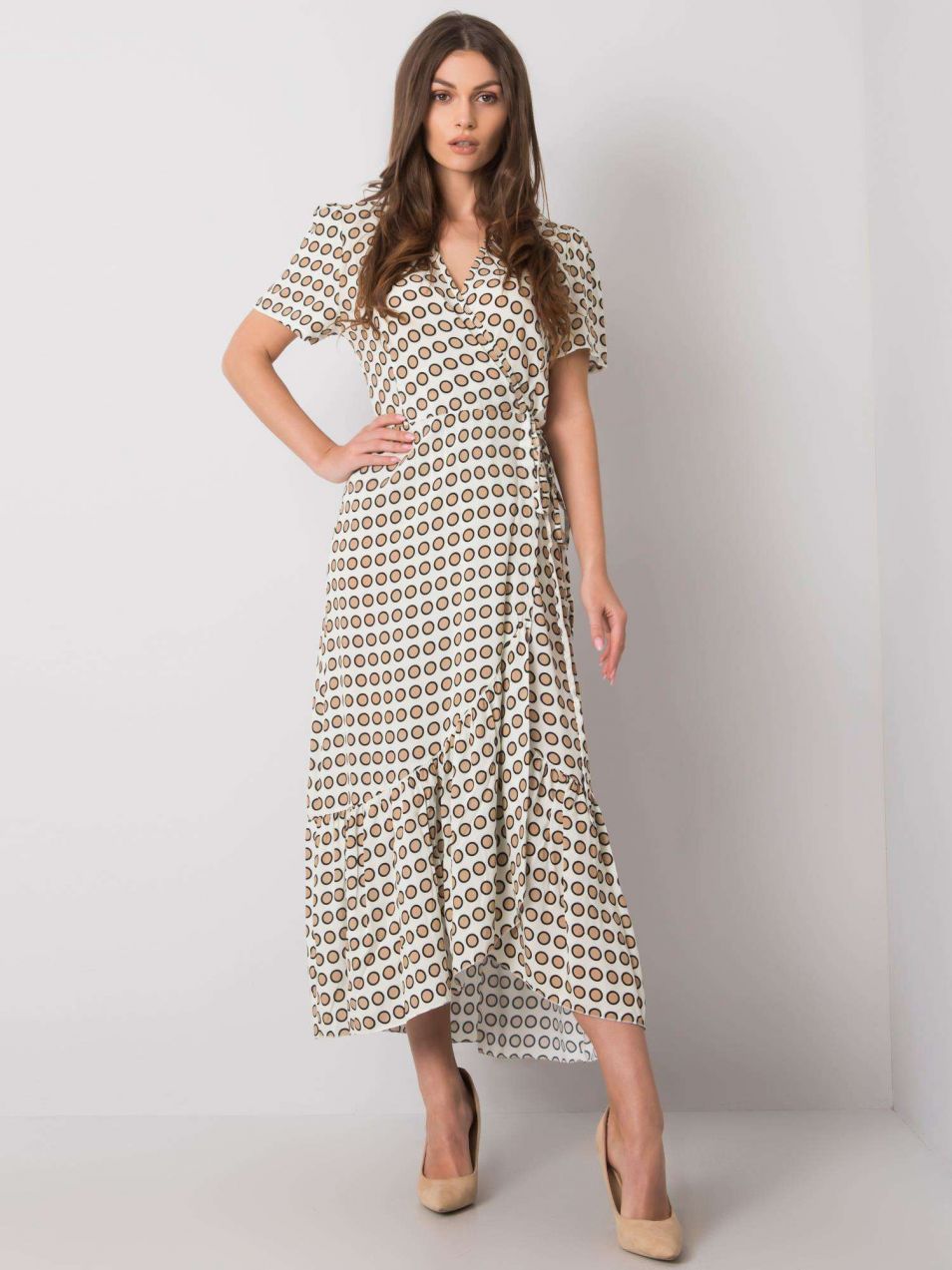 Dámske šaty Fashionhunters Polka Dot