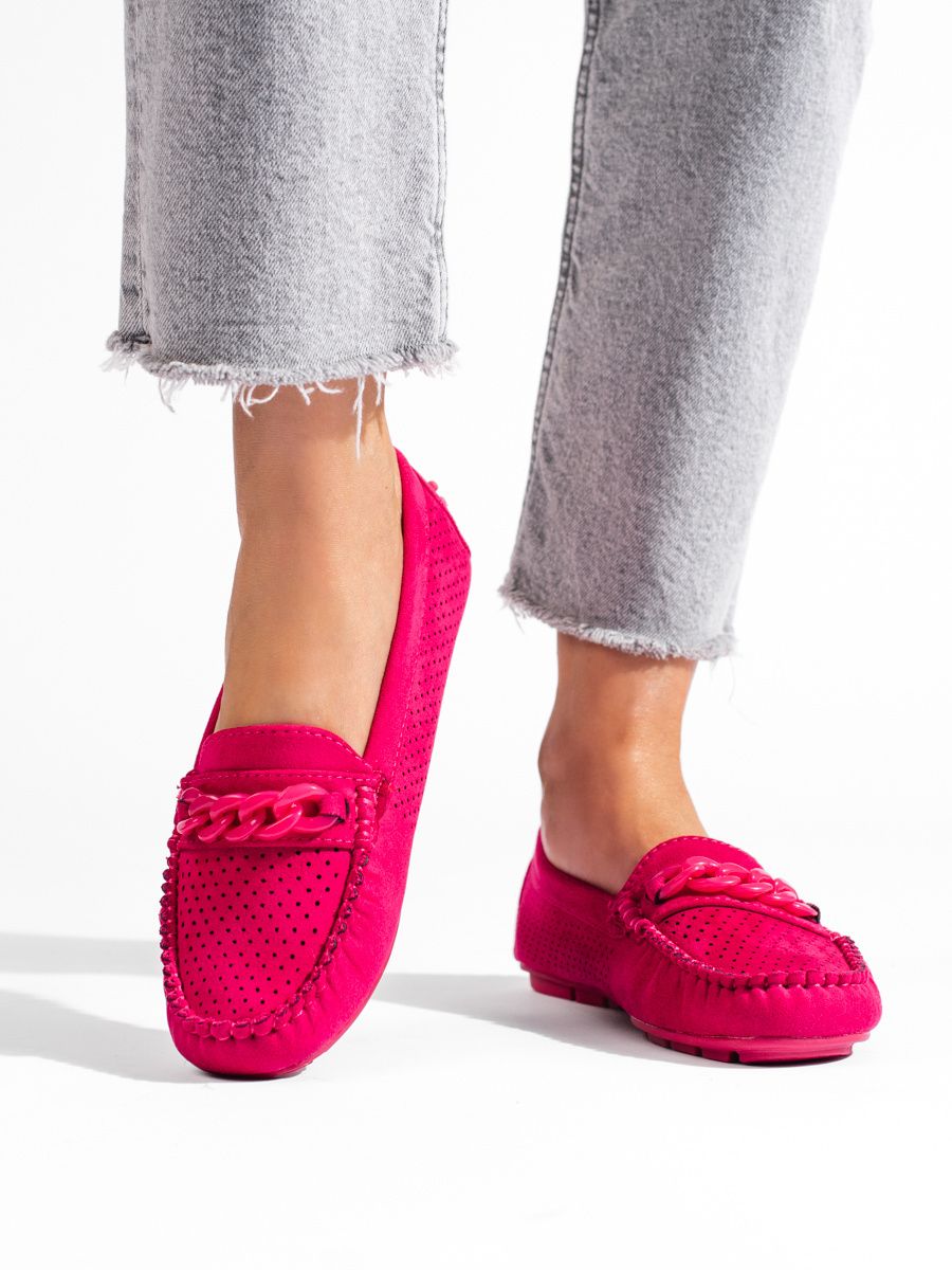 Dámske mokasíny Shelvt Pink