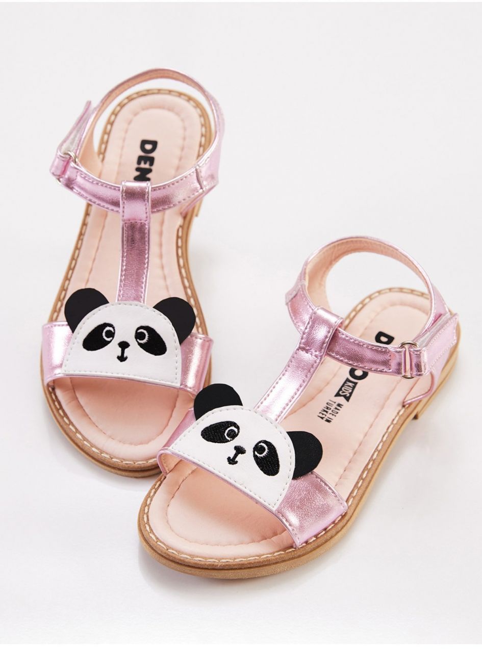 Dievčenské sandále Denokids Panda