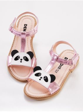 Dievčenské sandále Denokids Panda