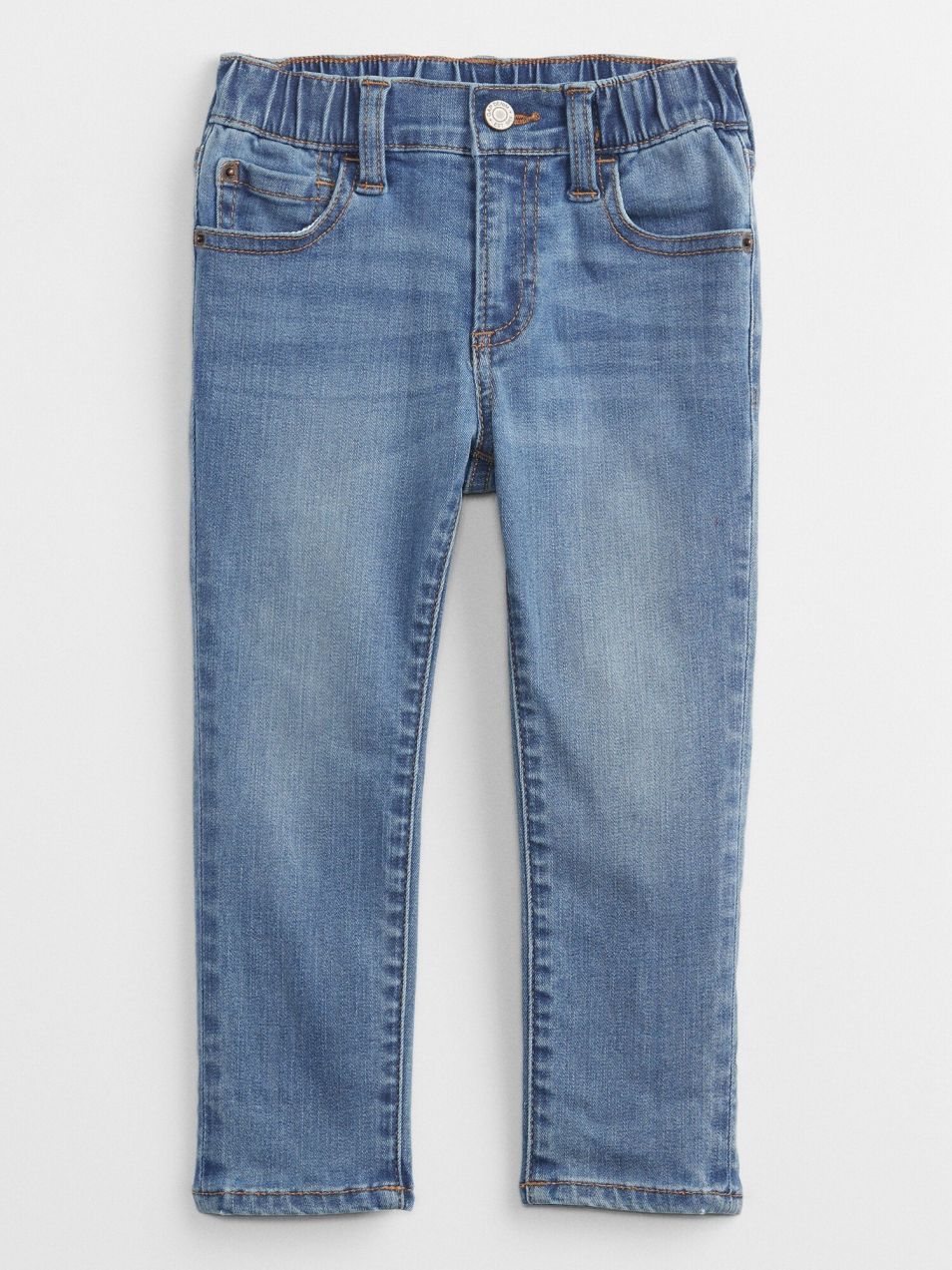Modré chlapčenské skinny fit rifle GAP